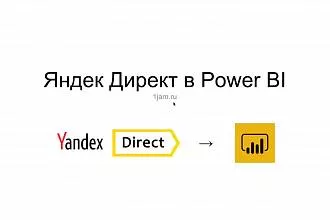 Визуализация данных Яндекс Директ в PBI